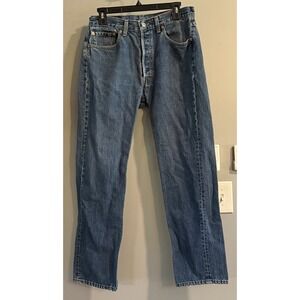 Levis 501 XX Jeans Vintage USA‎ Made Denim Button Fly 5 Pocket 31x29